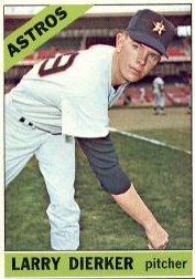 1966 Topps Baseball Cards      228     Larry Dierker